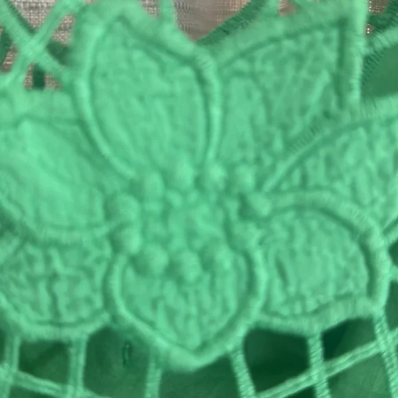 VELVET green, sleeveless dress. Size Large. - Picture 7 of 9